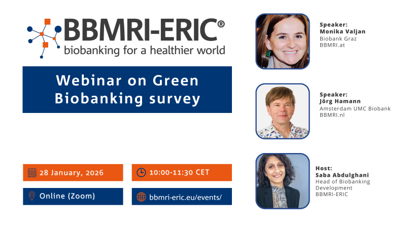 Leaflet about webinar_survey_green_biobanking