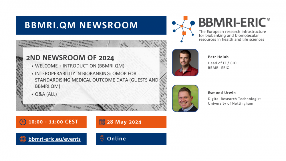 QM Newsroom: Interoperability in biobanking: OMOP for standardising medical outcome data