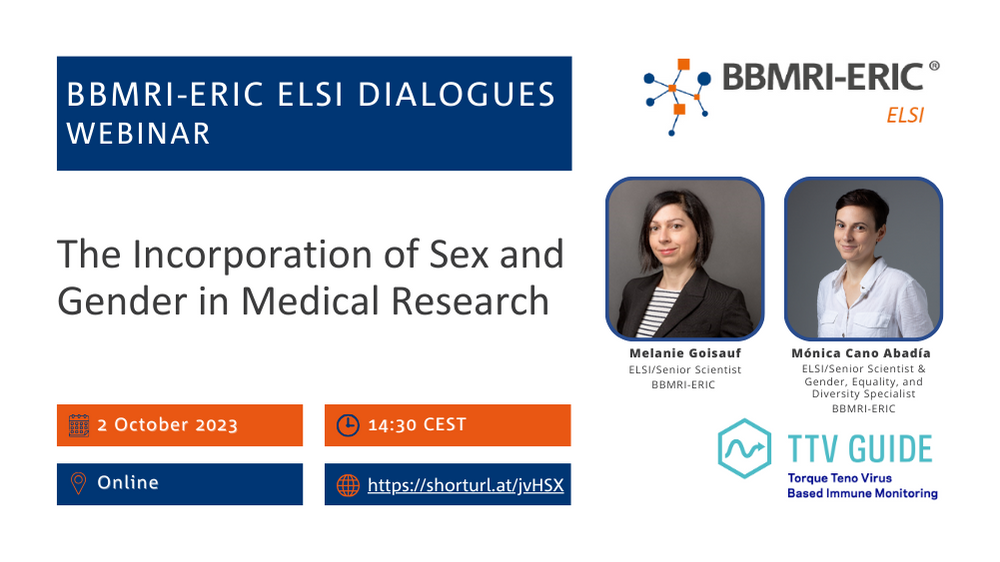 ELSI Dialogues: The incorporation of sex and gender in medical research